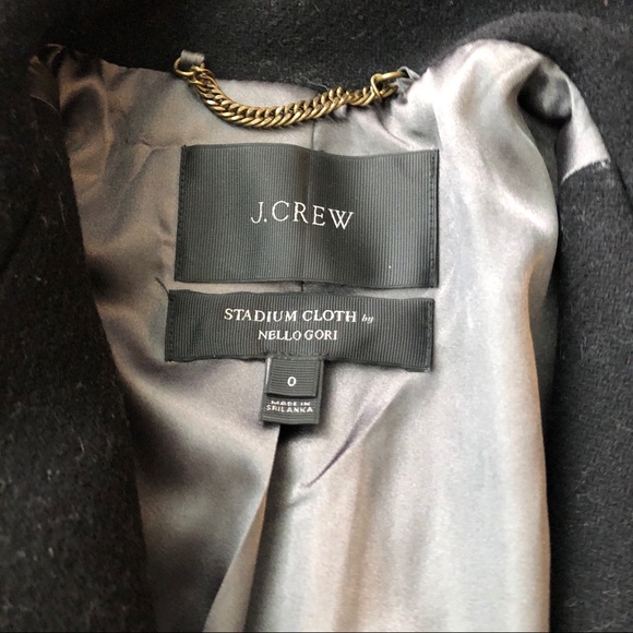 J. Crew Jacket Stadium Cloth by Nello Gori - Picture 2 of 5